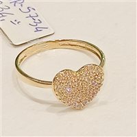 Anello Vidali Gioielli Donna in Oro giallo Zircone ANOR-57-34 - ANOR-57-34